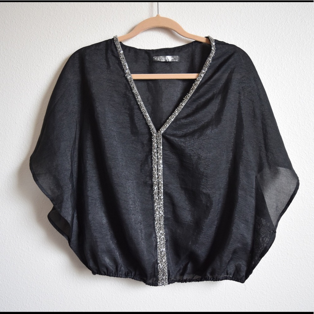 Black blouse from Guess